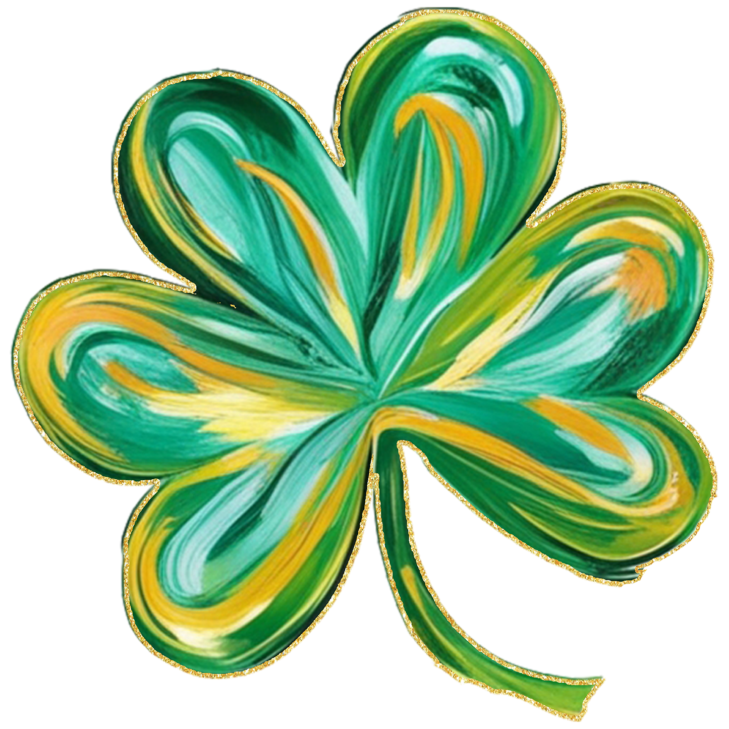 Brushstroke CLover