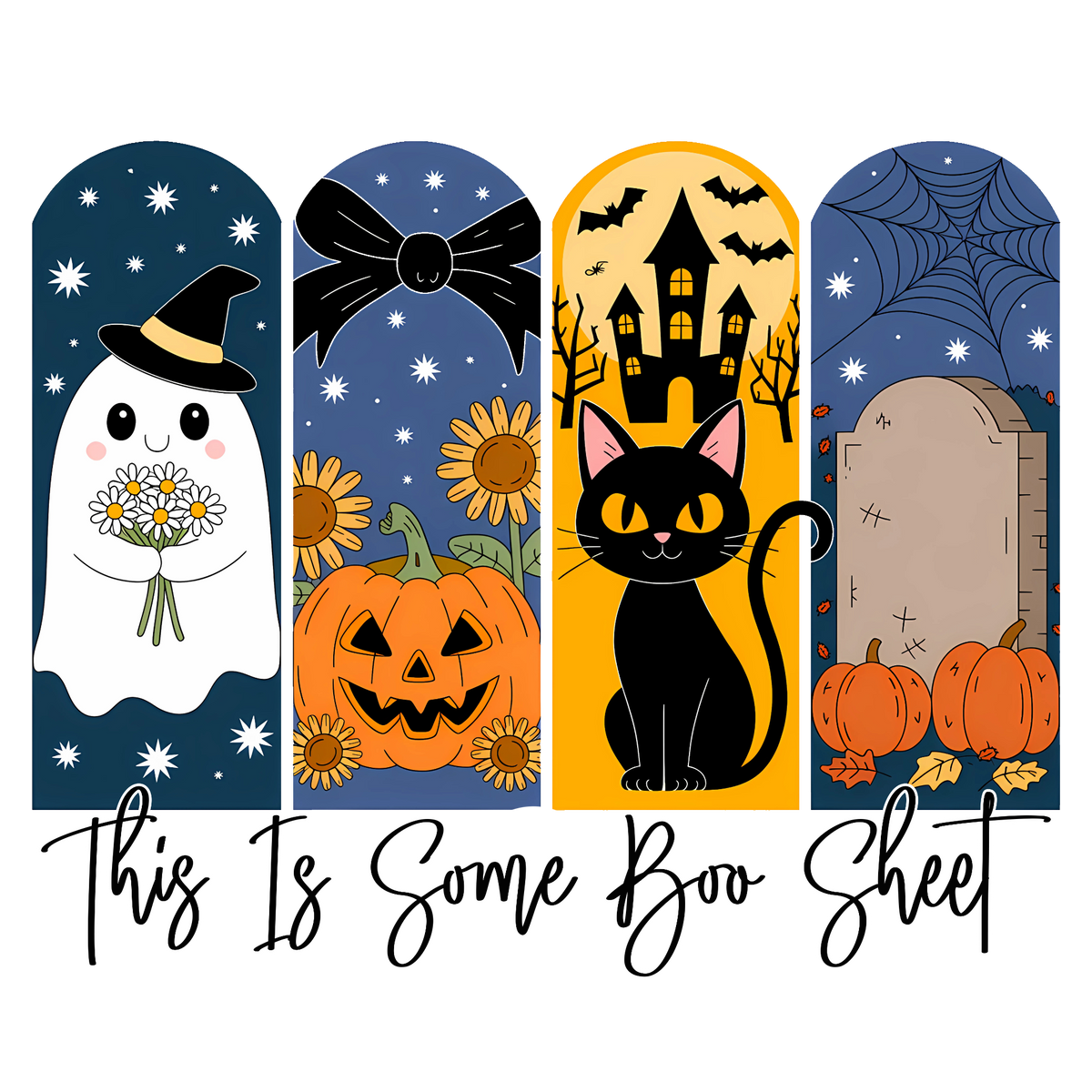 This Is Some Boo Sheet Halloween Transfer
