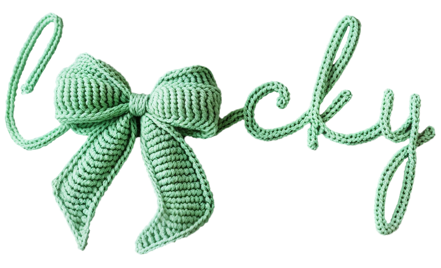 Lucky Yarn Bow