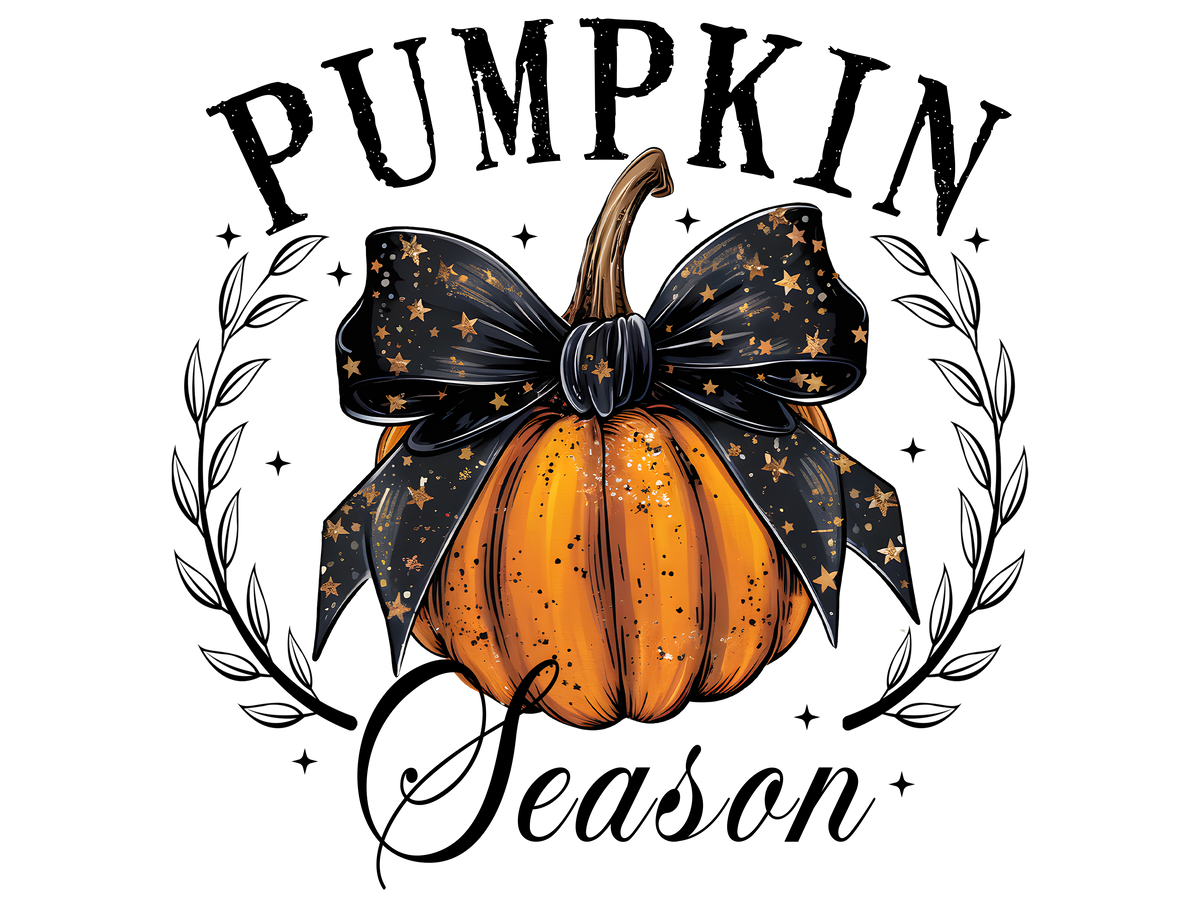 Pumpkin Season Bow