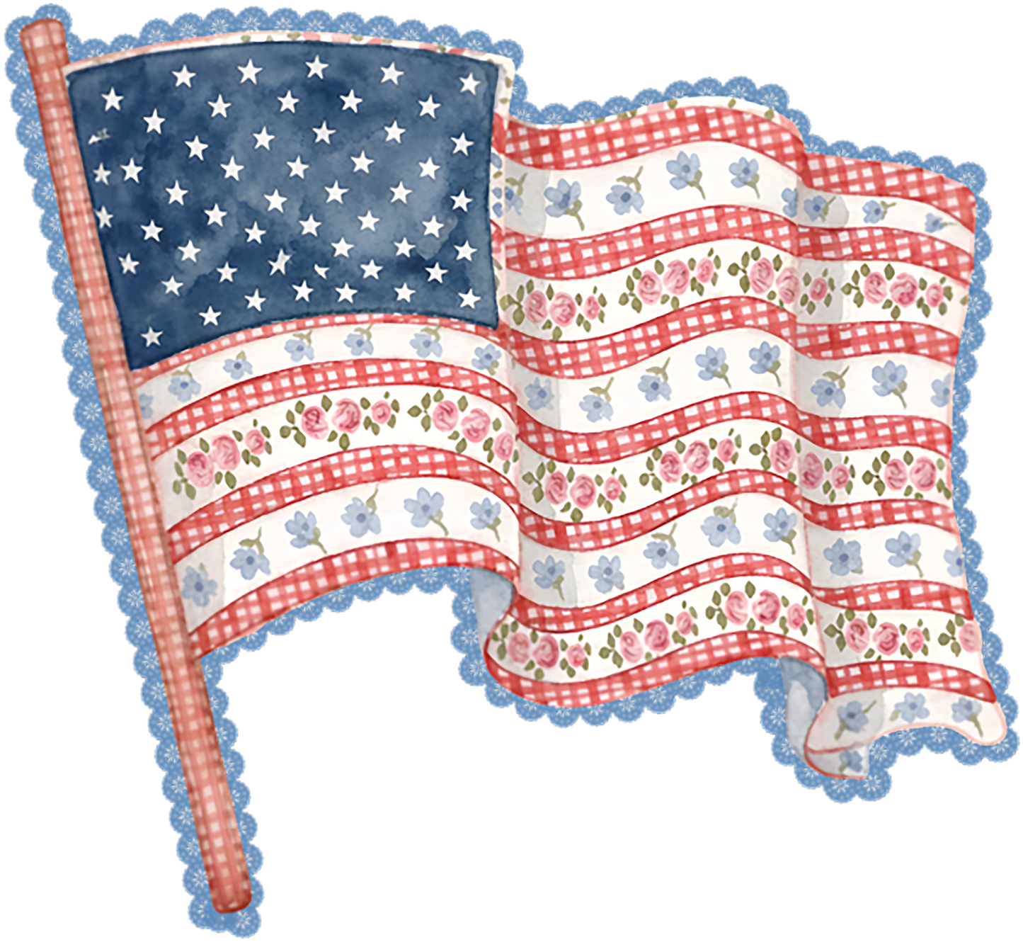Lace Flag