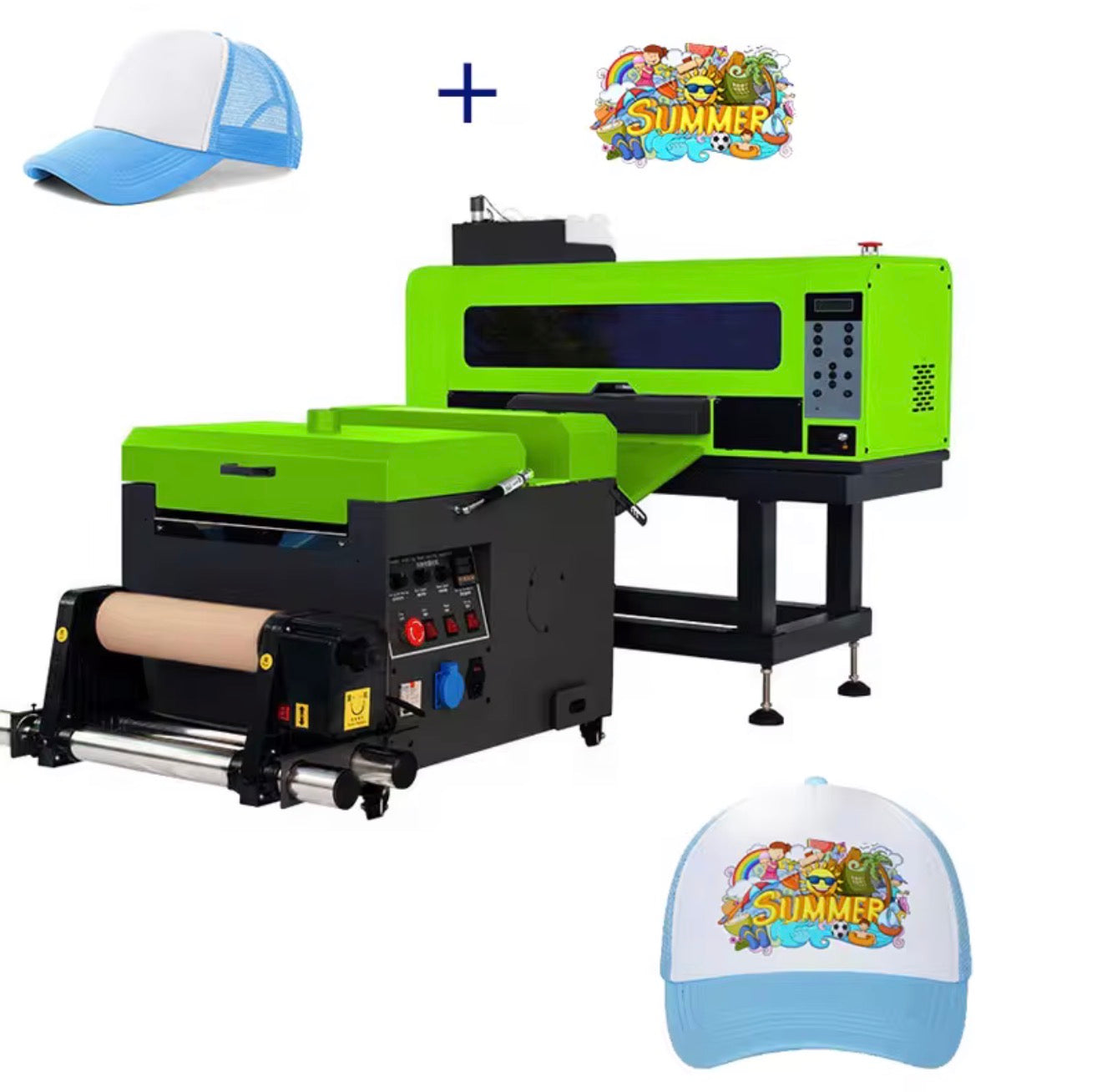 13” Compact DTF Printer with Dual XP600 Printheads