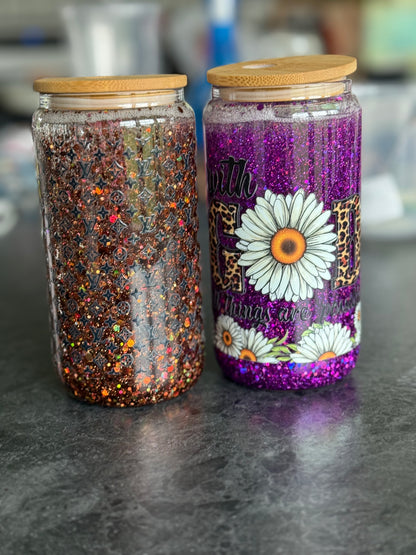 TikTok live Snowglobe 12oz tumbler