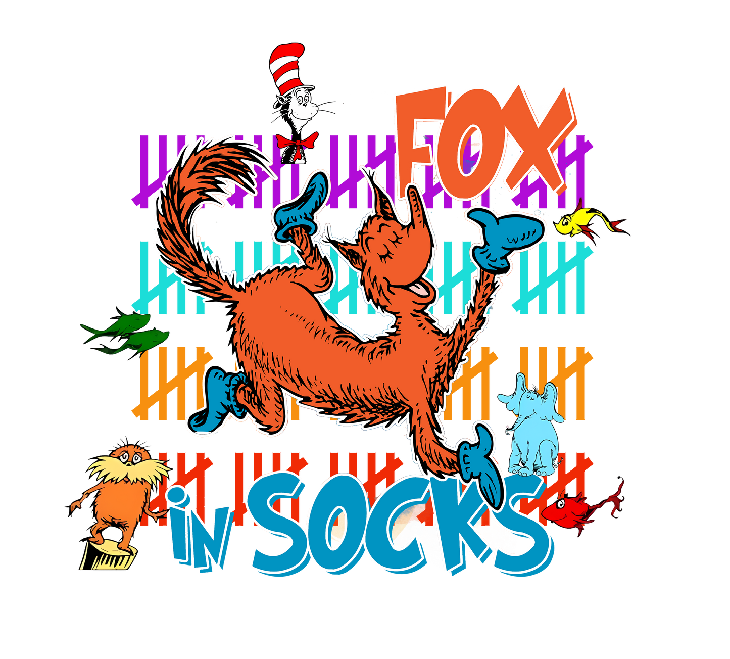 Fox In Socks