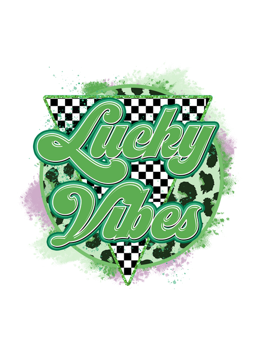 Checkered lucky Vibes