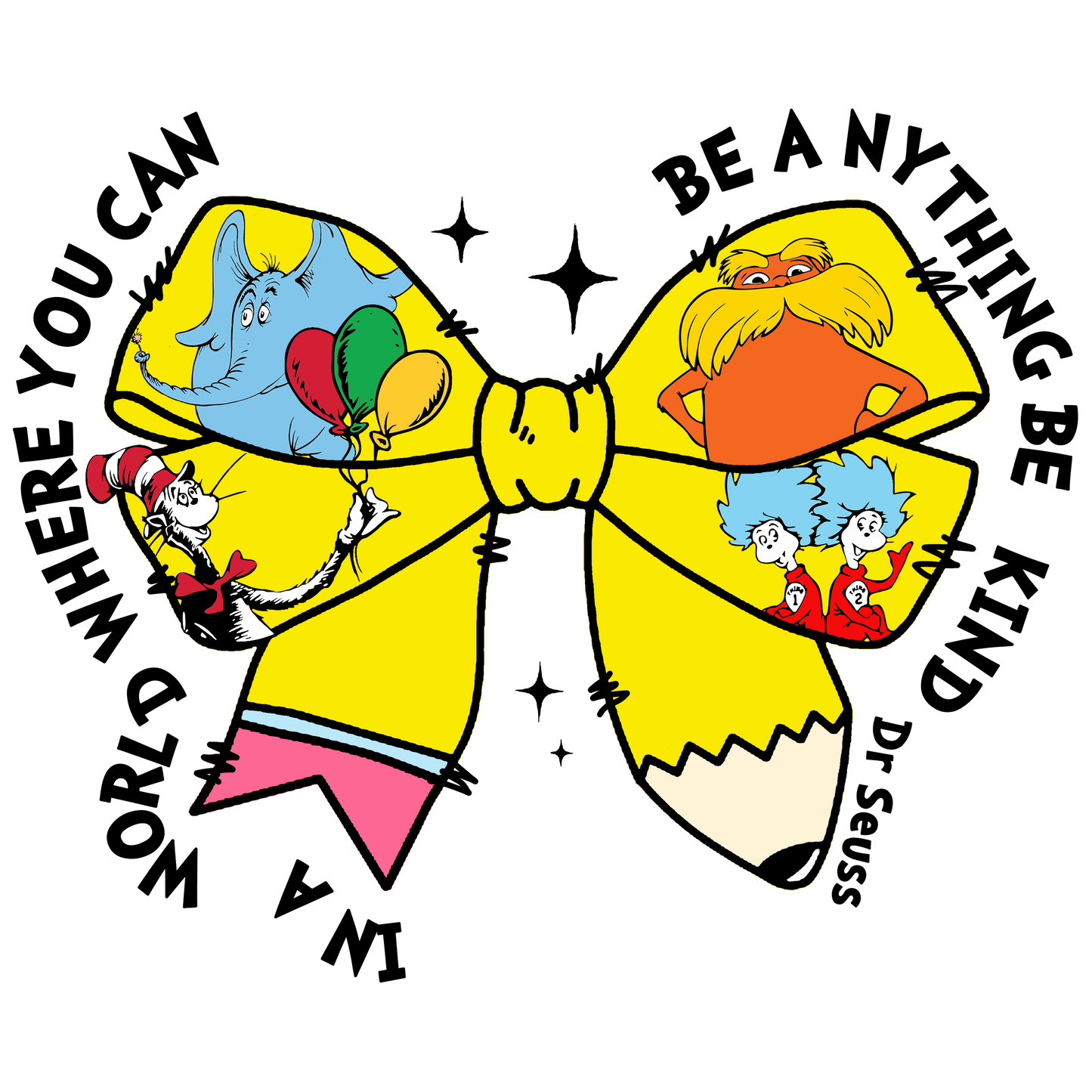 Coquette Ribbon Bow Dr.Seuss 10