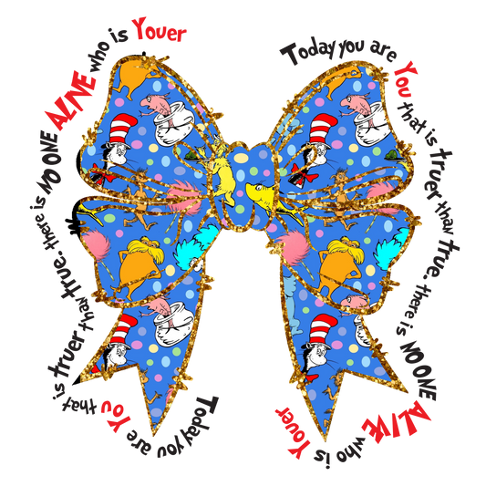 Coquette Ribbon Bow Dr.Seuss 5