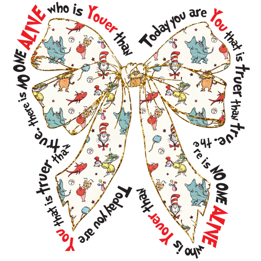 Coquette Ribbon Bow Dr.Seuss 7