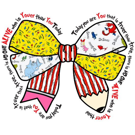 Coquette Ribbon Bow Dr.Seuss 9
