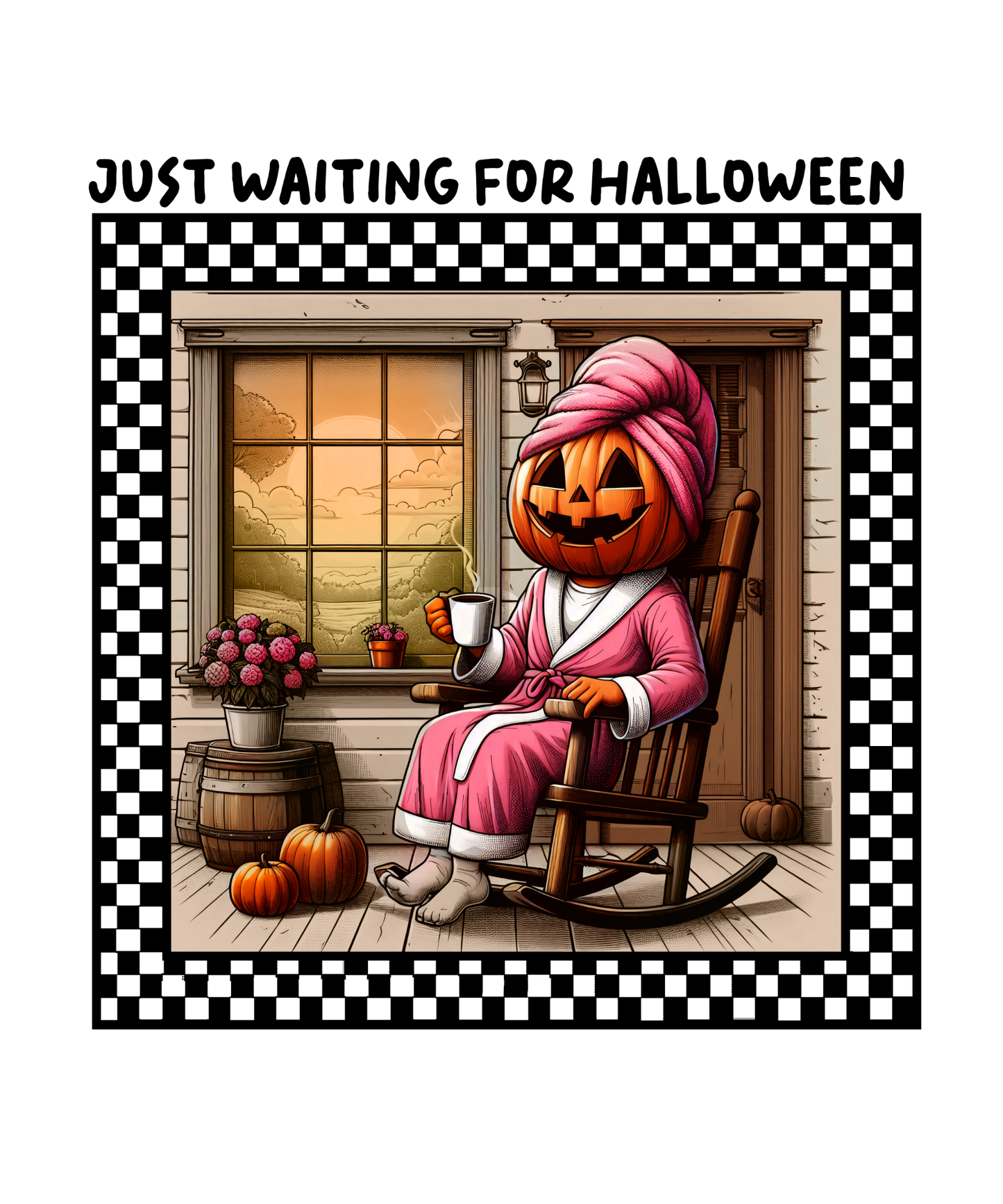 Just Waiting for Halloween Transfer