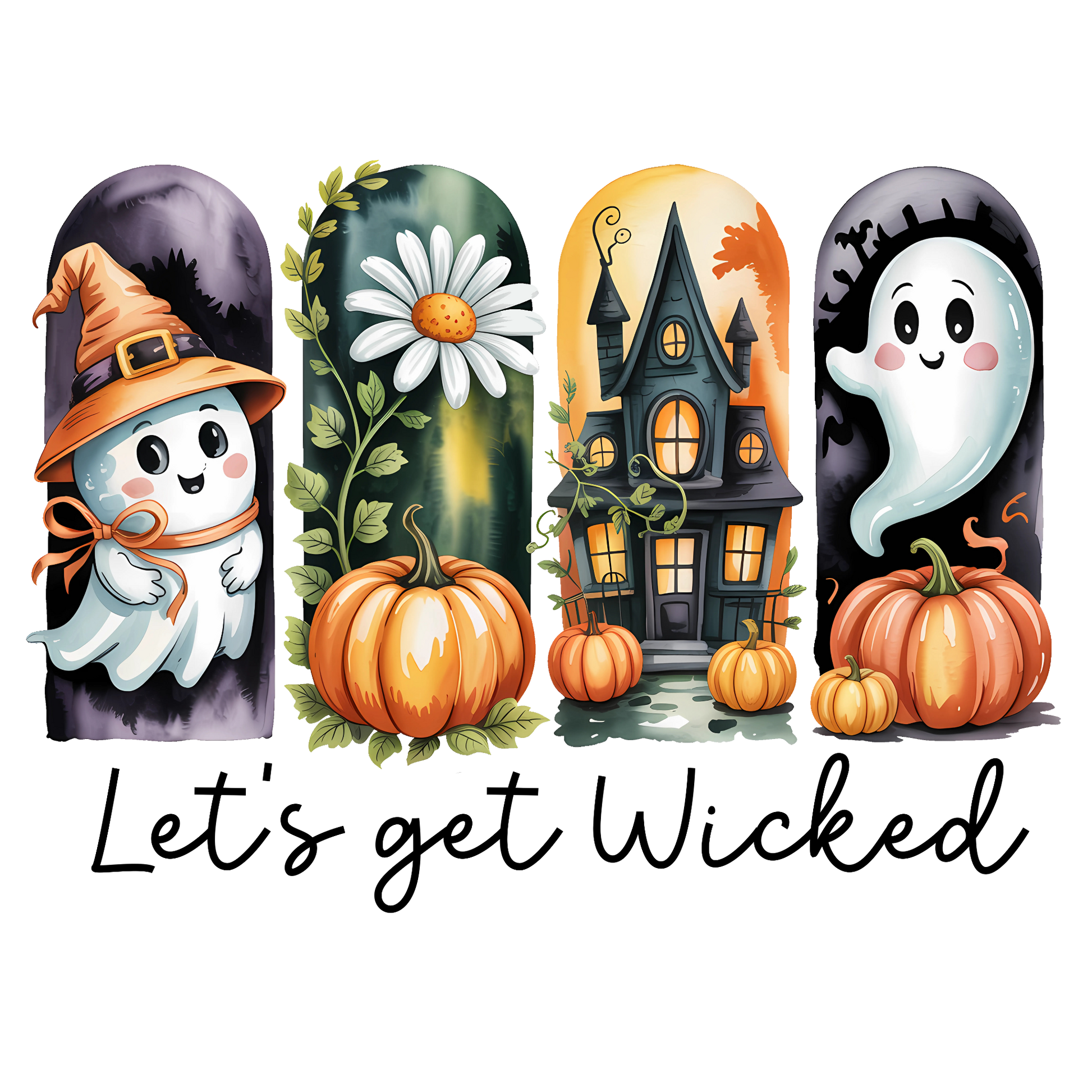 Let's Get Wicked Halloween Transfer