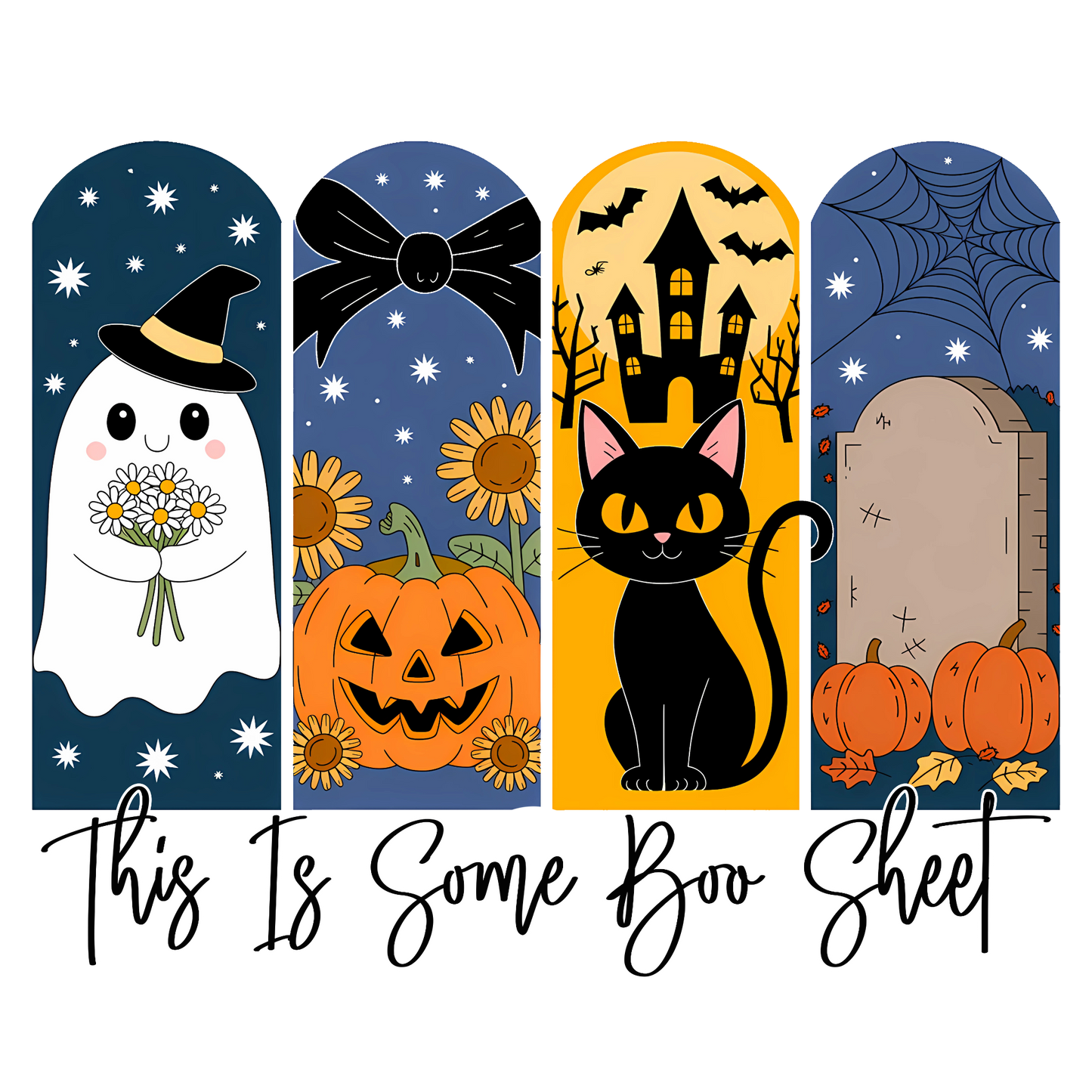 This Is Some Boo Sheet Halloween Transfer