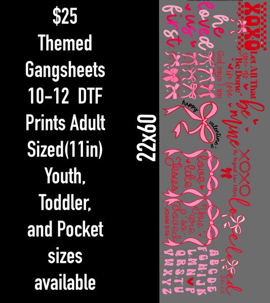 #2 Valentines Gangsheet