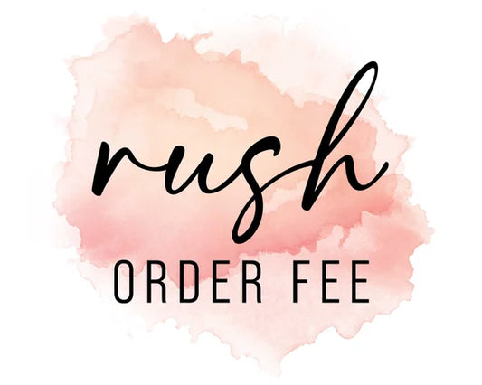 Rush Fee On Gangsheets