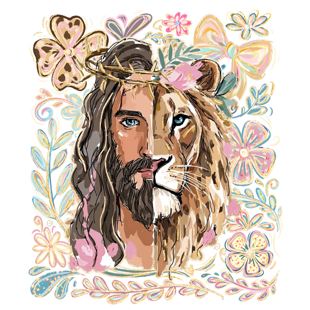 Lion and Jesus