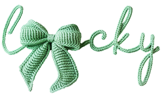 Lucky Yarn Bow
