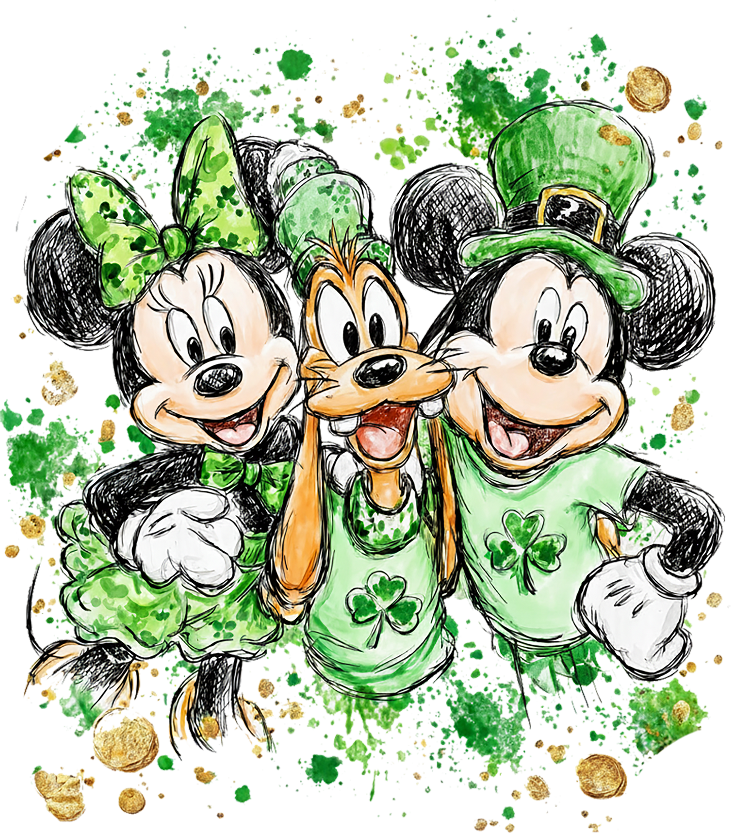Mickey St.Patricks Day