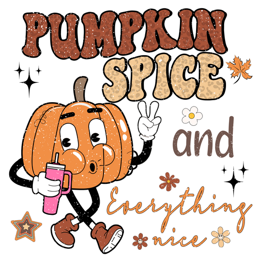 Pumpkin Spice Distressed