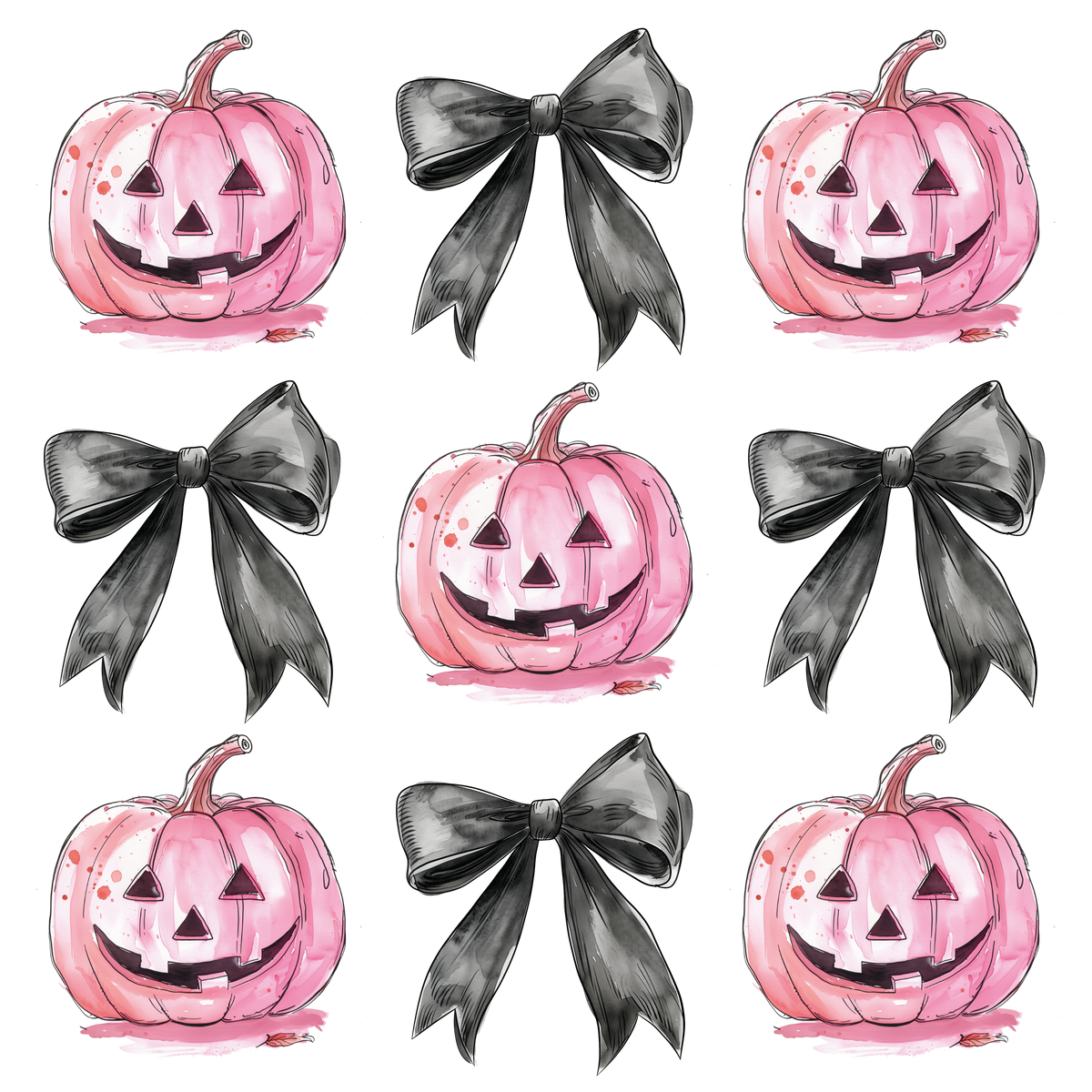 Pumpkin and Bows
