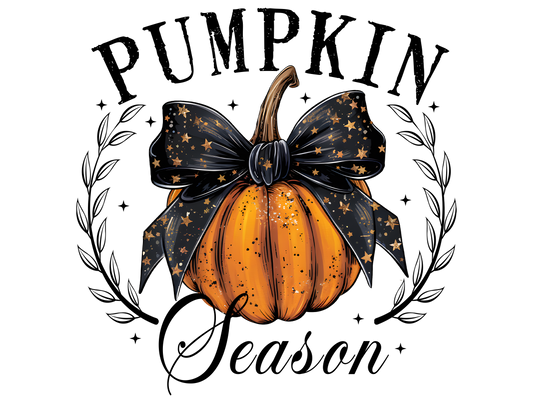 Pumpkin Season Bow